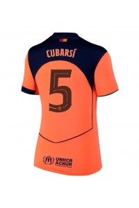 Fotbalové Dres Barcelona Pau Cubarsi #5 Dámské Třetí Oblečení 2025-26 Krátký Rukáv